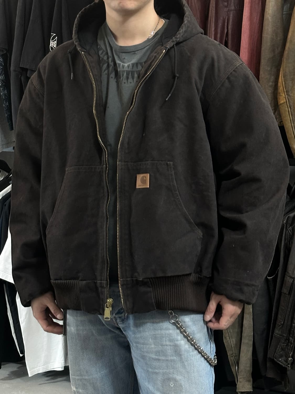 OG 칼하트 J130 액티브 자켓 칼하트 DKB 후드자켓 상품이미지2