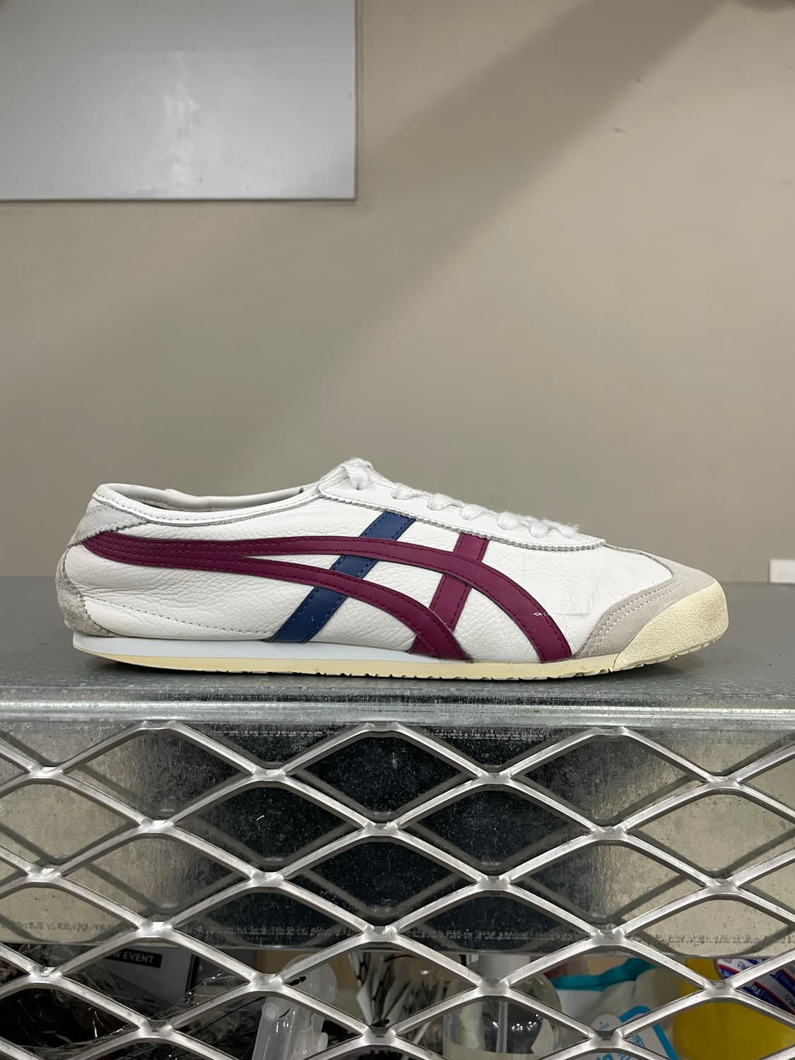 오니츠카 타이거 멕시코 66 화이트 드라이 베리 265 상품이미지4