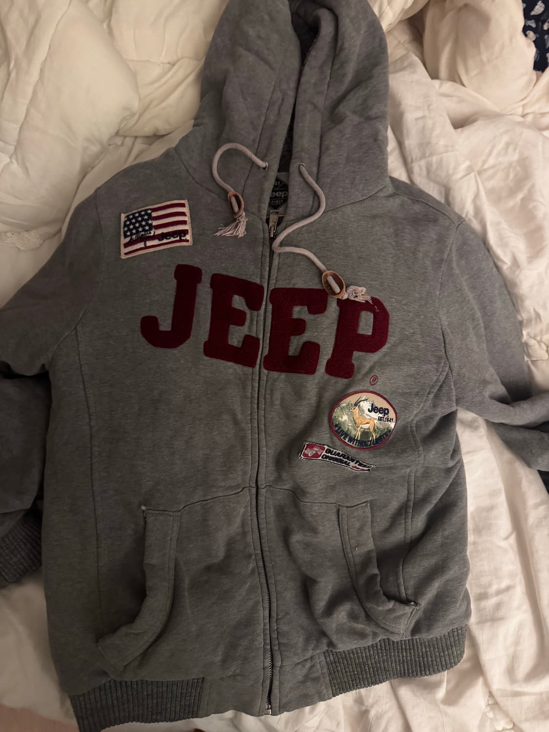 JEEP 패치후드집업 상품이미지1