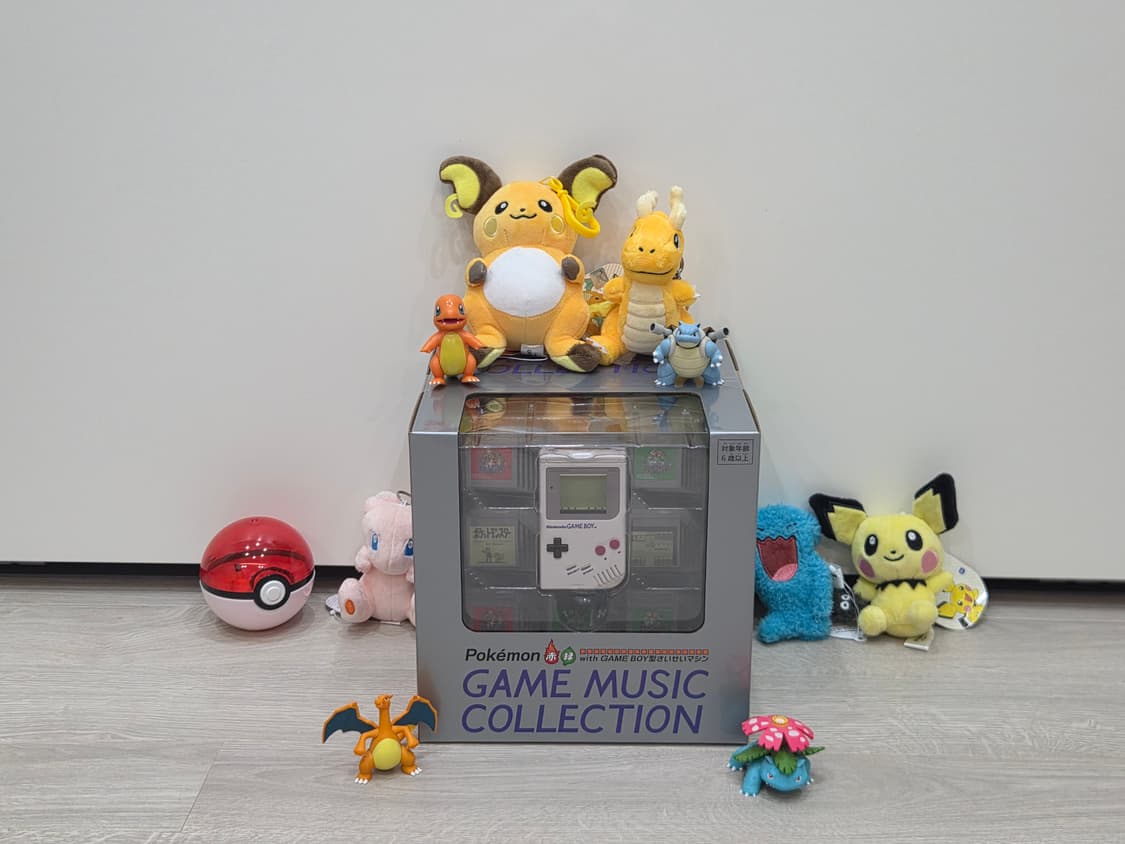  포켓몬스터 30주년 닌텐도 게임보이 뮤직 주크박스 상품이미지1