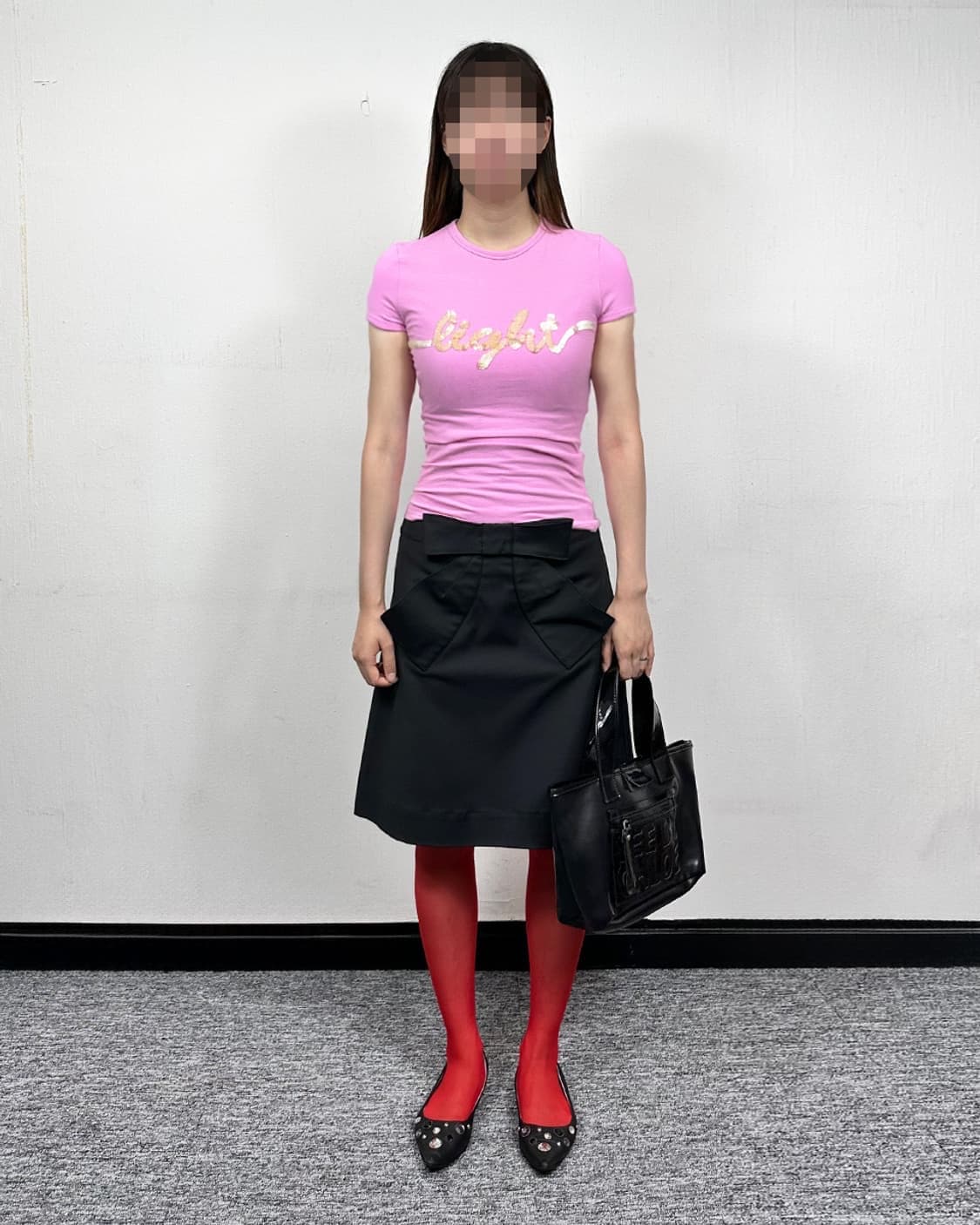 모스키노 navy bow skirt 상품이미지1