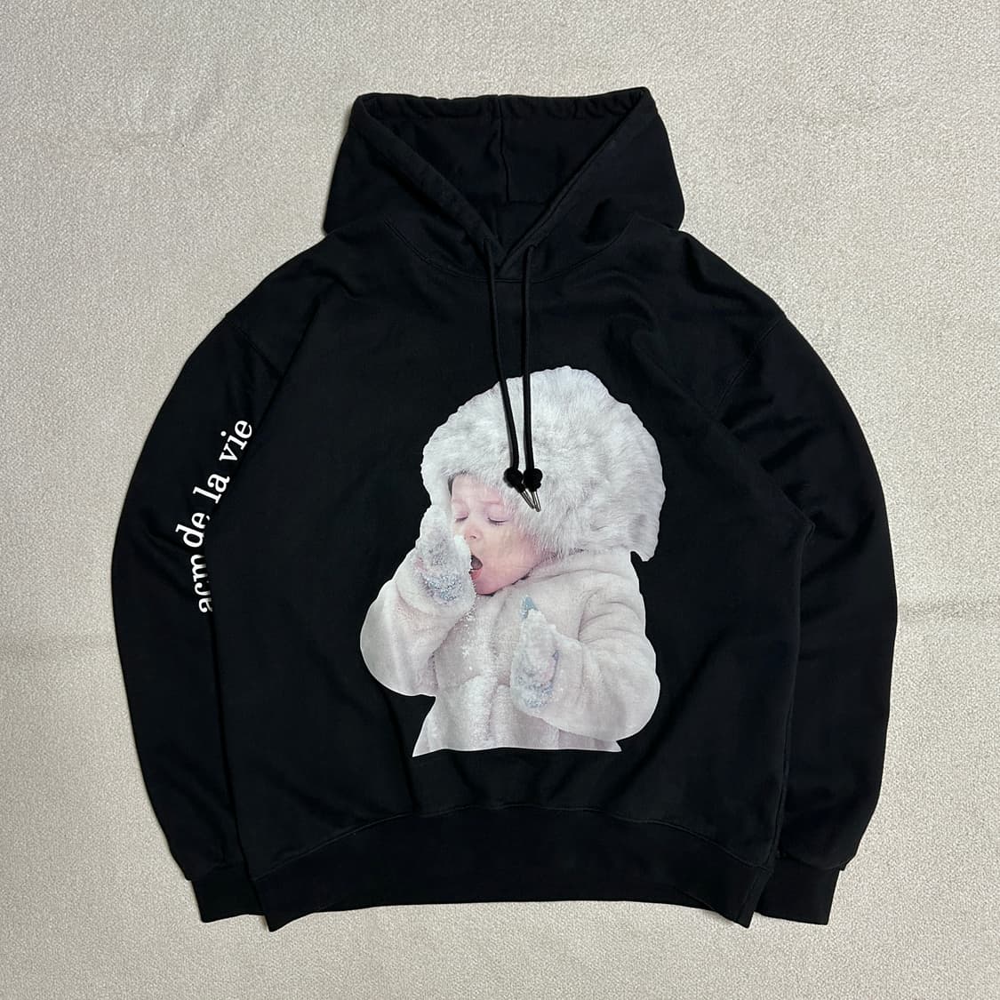 아크메드라비 베이비 페이스 후디 스노우 상품이미지2