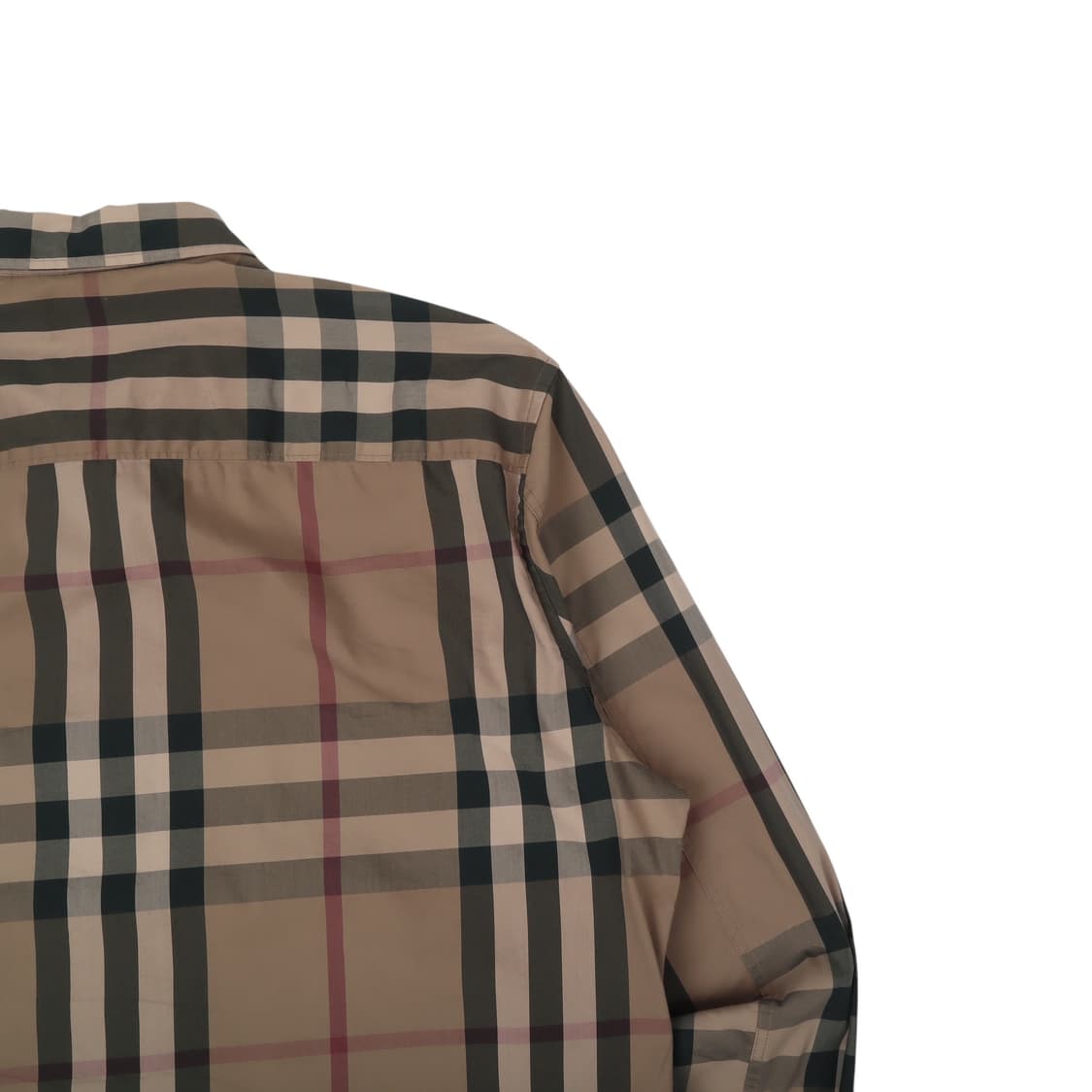 버버리 브릿 신형 브라운 노바체크 셔츠 상품이미지5