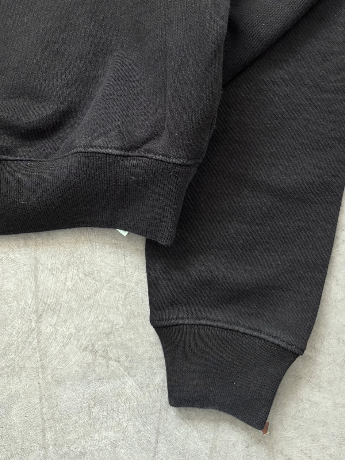 Off White 오프화이트 블랙 레이싱 크롭 맨투맨 상품이미지7