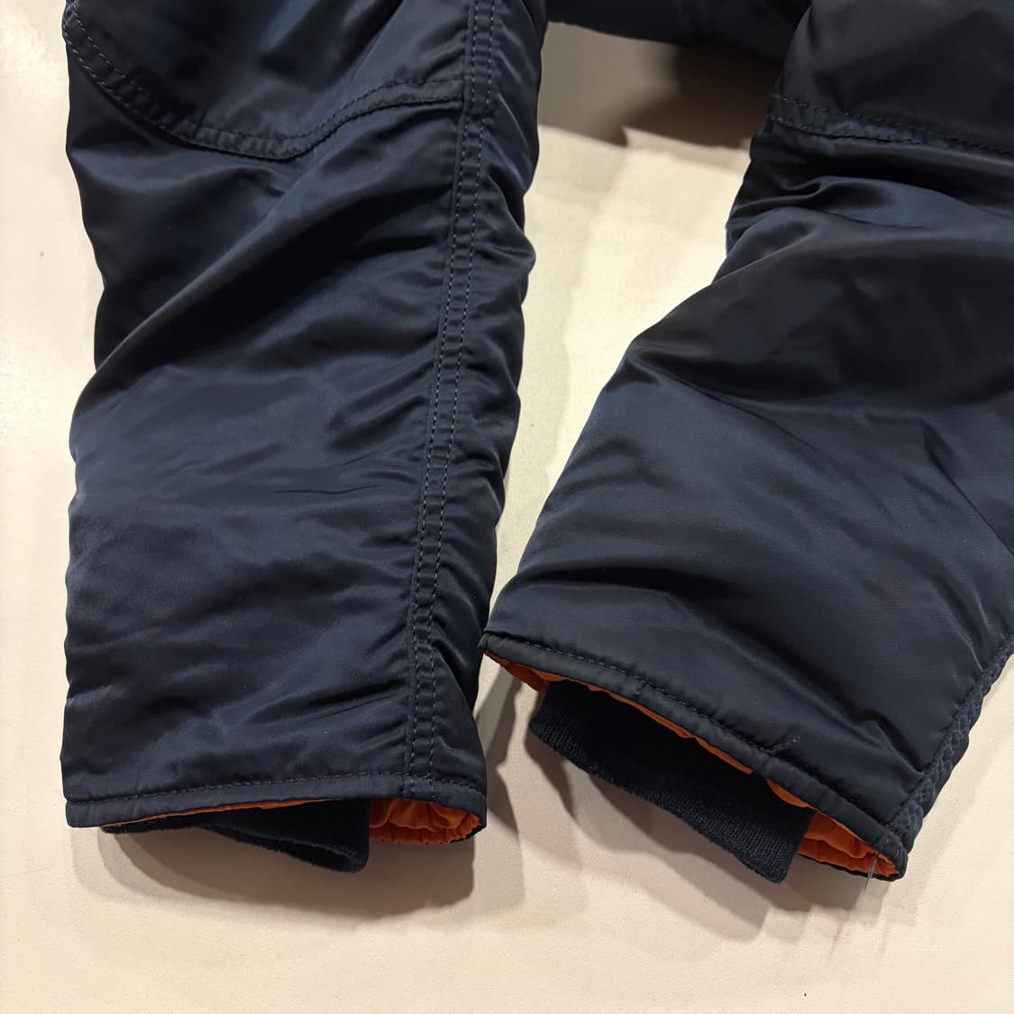 [L] 알파인더스트리 N3B 네이비 패딩 코트 B907 상품이미지7