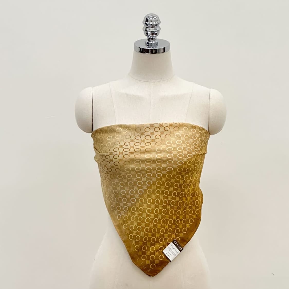 (새상품) celine / 셀린느 실크혼방 쁘띠스카프 상품이미지7