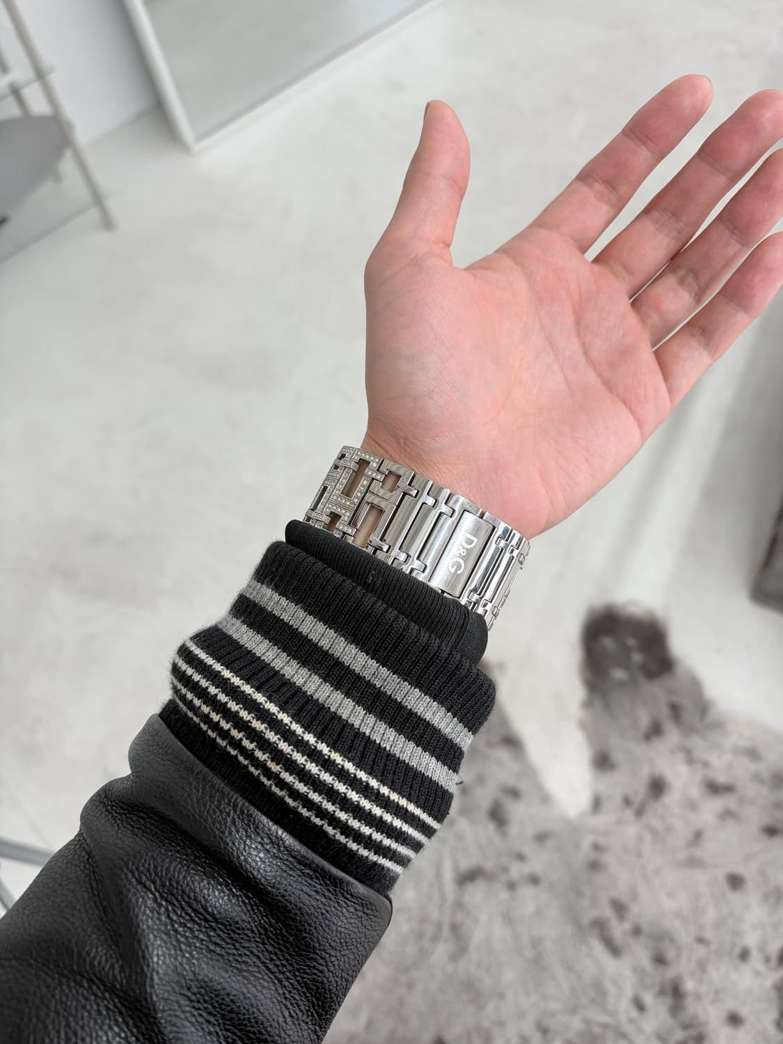 돌체앤가바나 실버 주얼리 시계 팔찌 상품이미지2