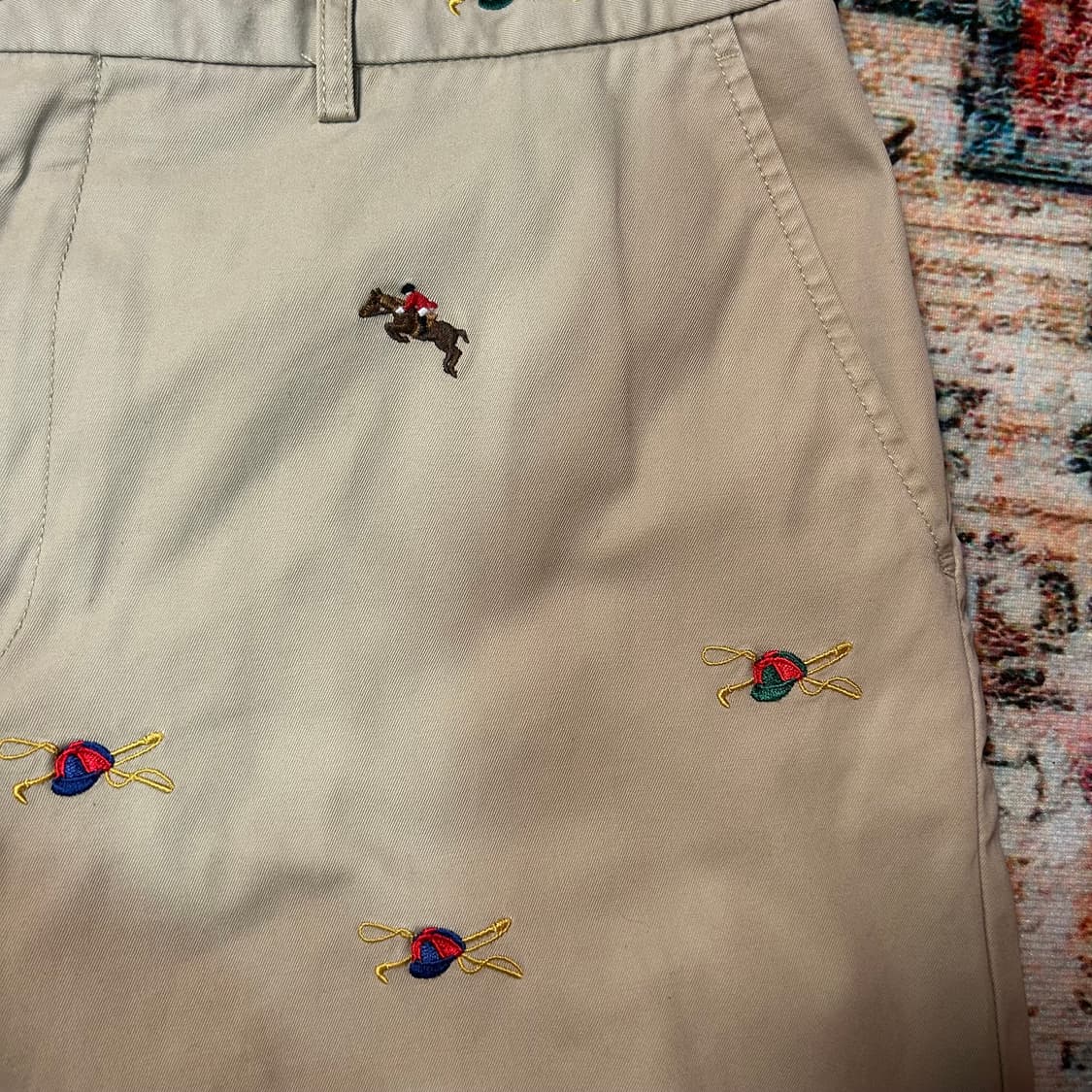 [36] 폴로 랄프로렌 자수 치노 숏팬츠 상품이미지4