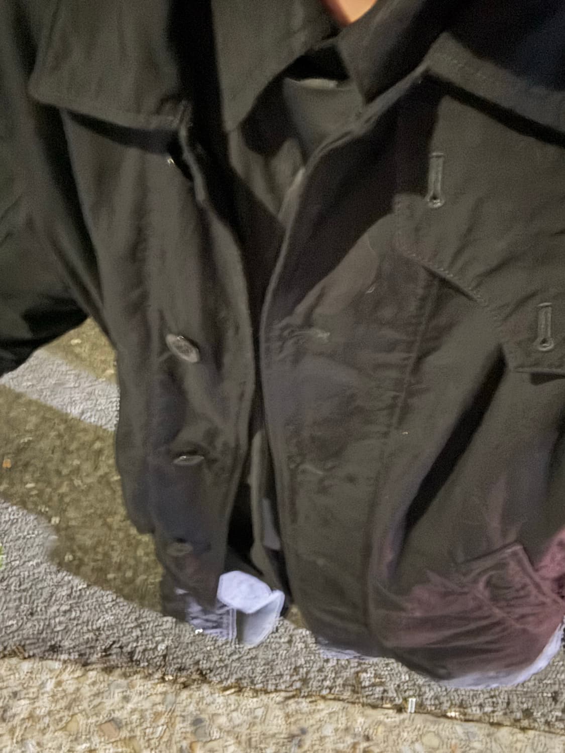 Cp Twill fishtail padded coat  상품이미지5