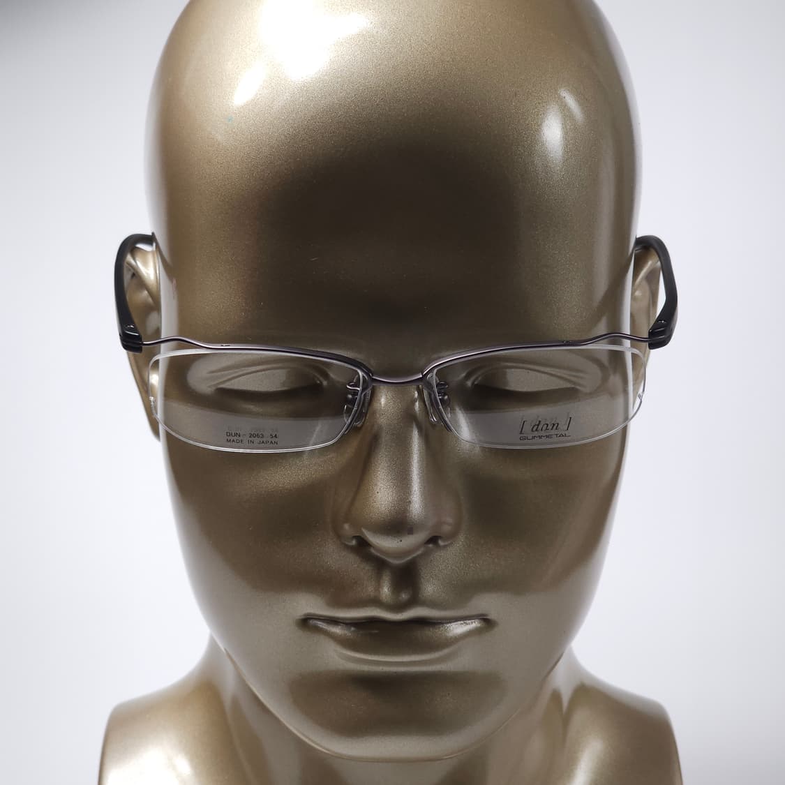 (새상품)단 DAN 일본 장인 반무테 안경 상품이미지8
