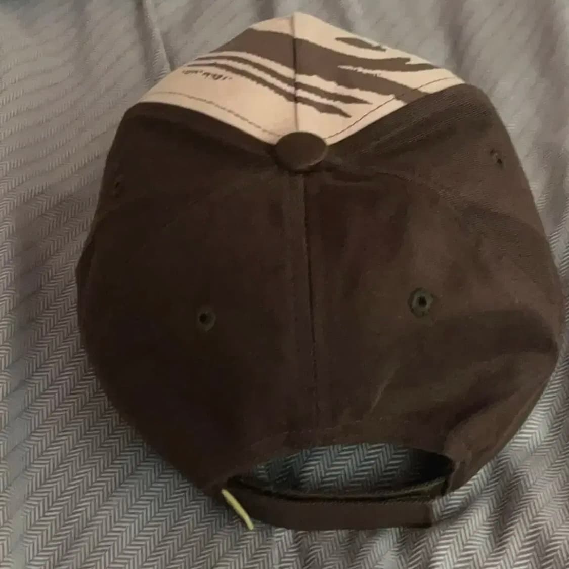 빈티지 베이지 브라운 볼캡 상품이미지3