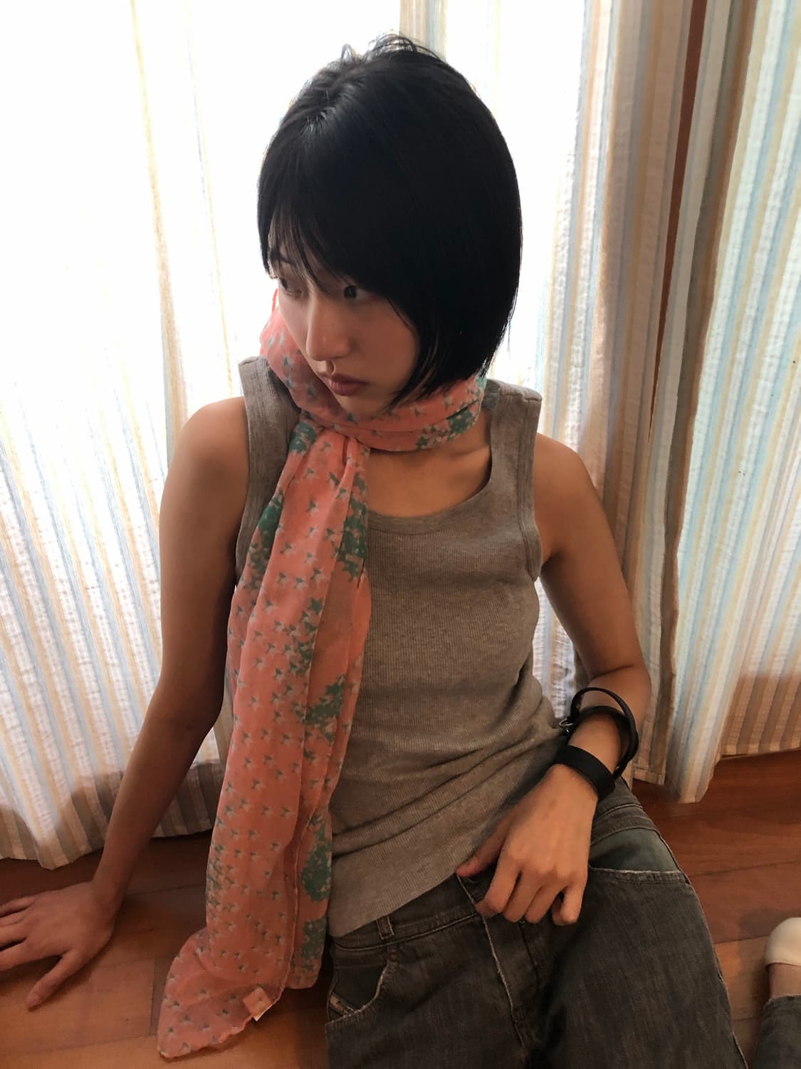 pattern scarf  상품이미지1