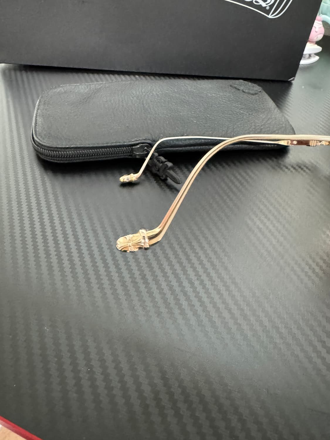 크롬하츠 바질릭토리안 엔틱골드 안경 판매 상품이미지7