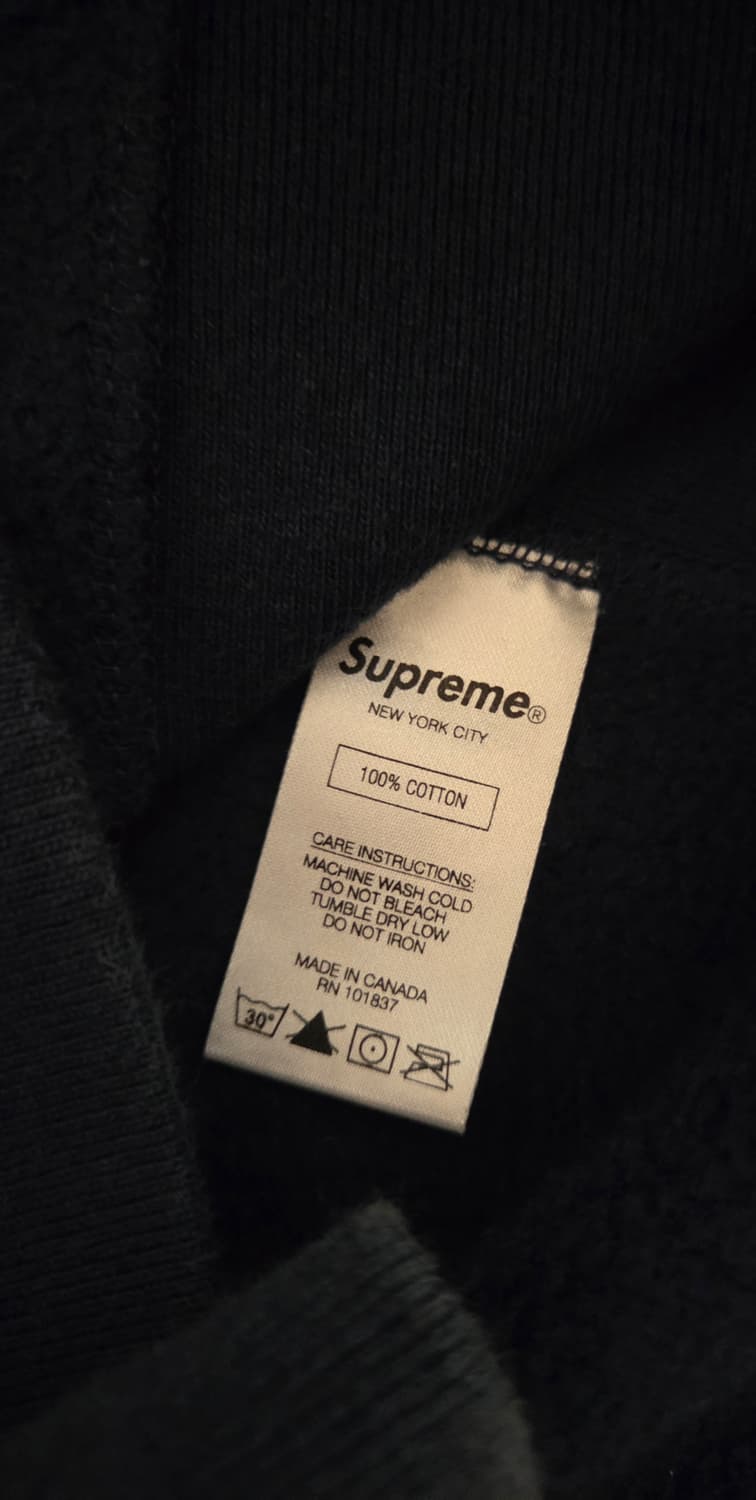 슈프림 박스로고 네이비 맨투맨 XL팝니다 상품이미지7