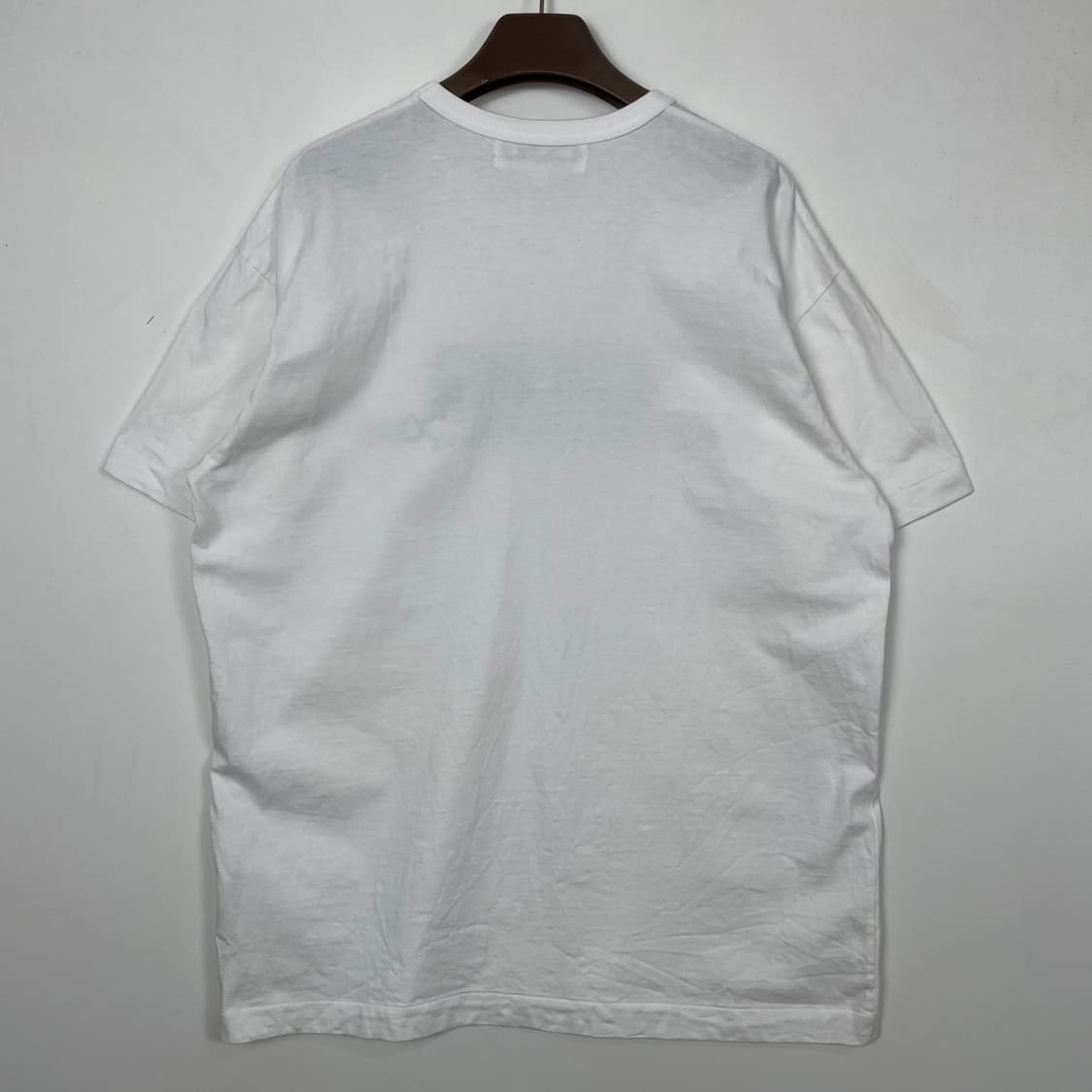 CDG 꼼데가르송 화이트 반팔 티셔츠 XXL 상품이미지3