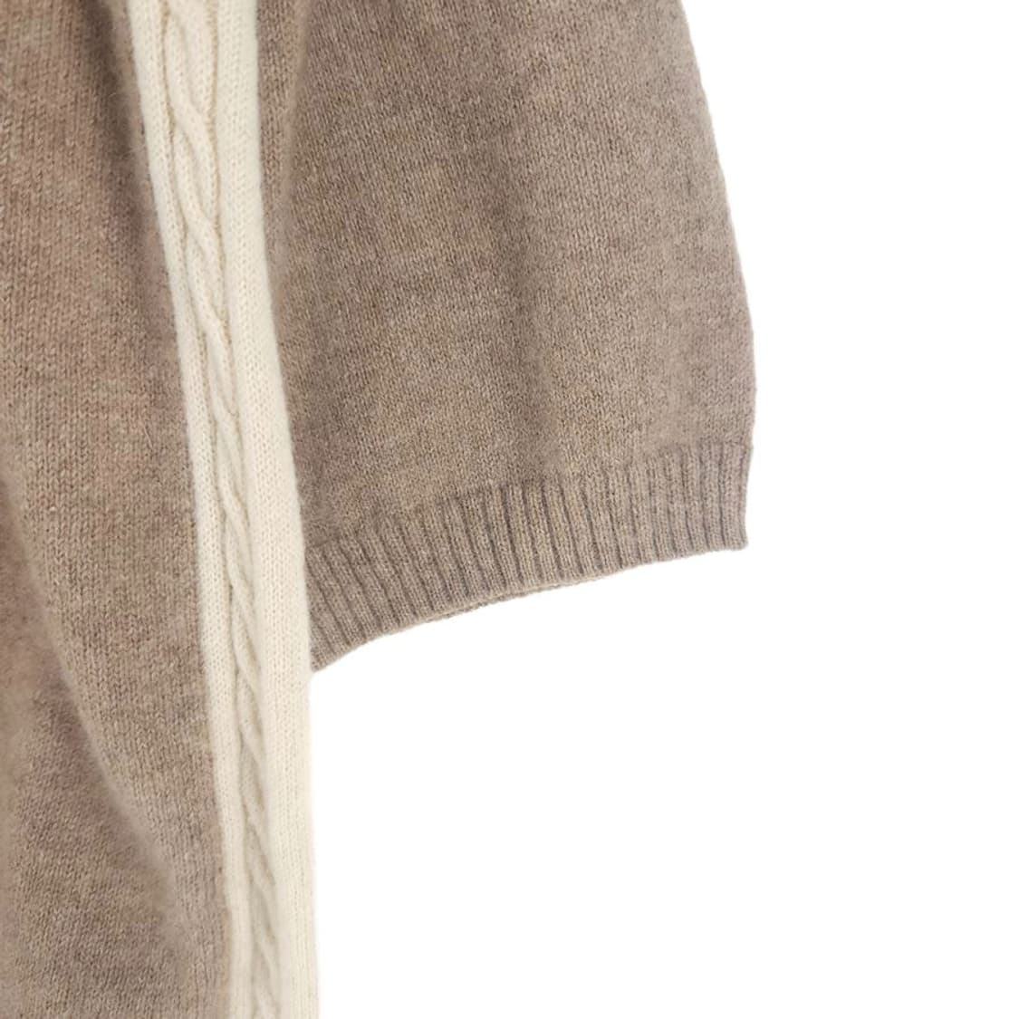 [여40]마르니 캐시미어 반소매 니트[Y63-049]/레이디블루 상품이미지4