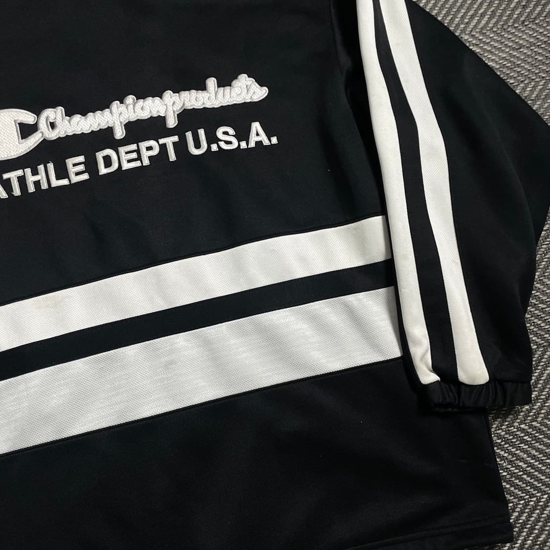 챔피온 올드스쿨 스펠아웃 빅로고 후드 트랙 탑 자켓o 4701 상품이미지8