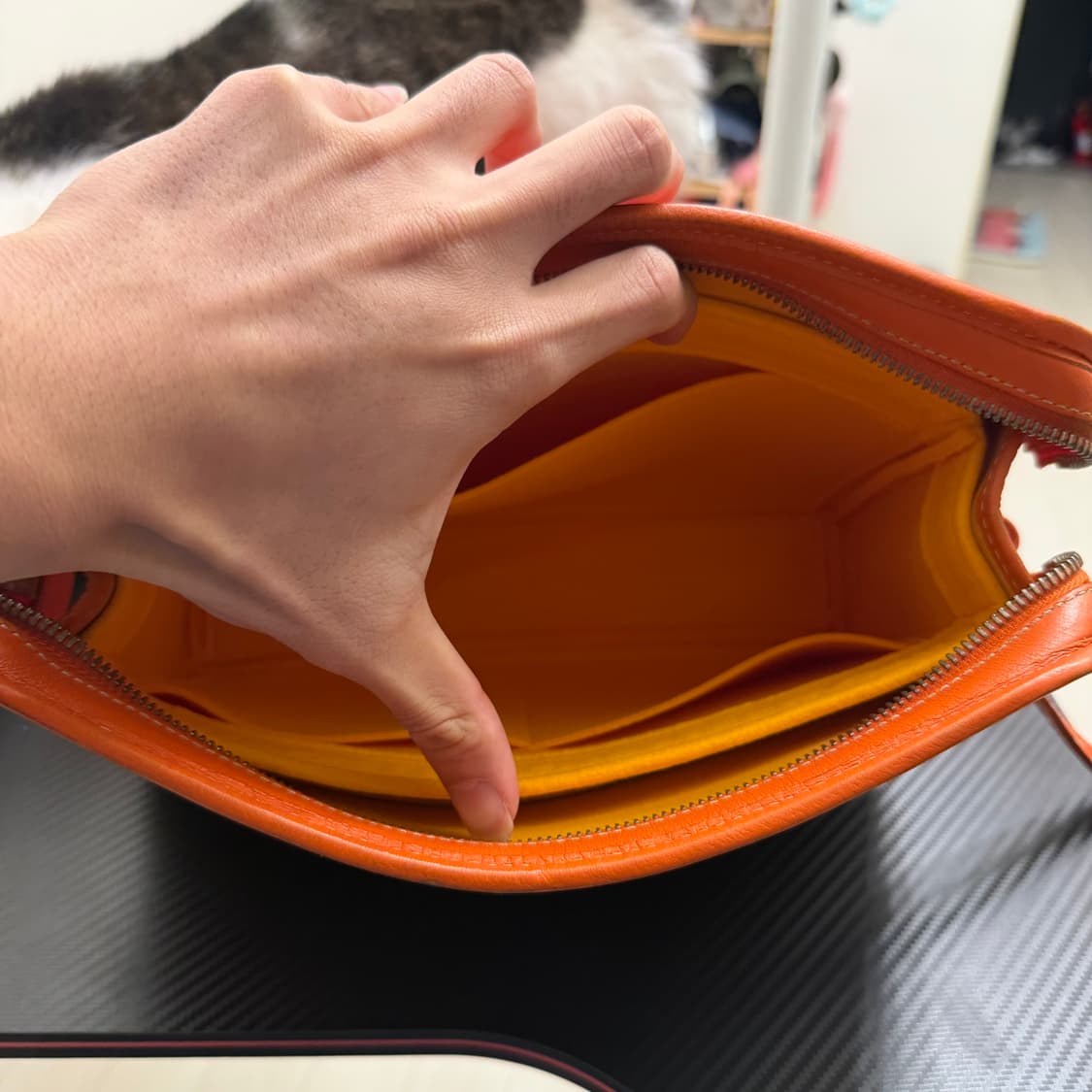 [정품] 고야드 쥬방스 클러치 gm + 키링포함 상품이미지5