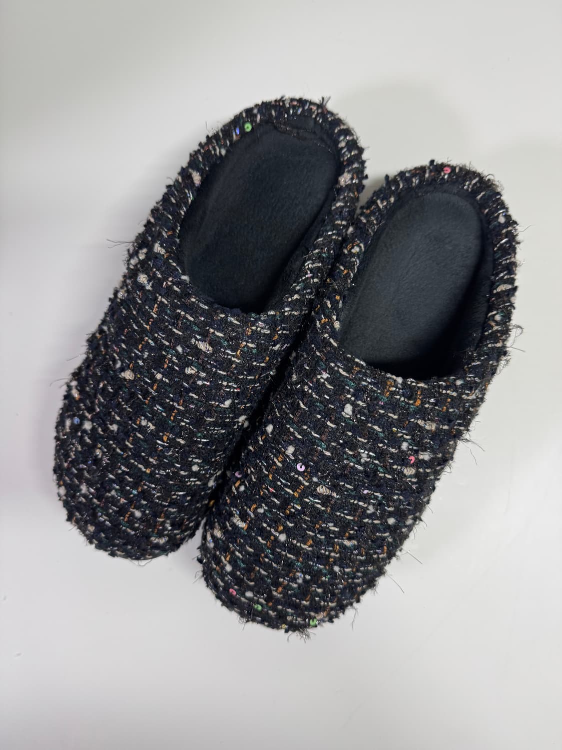 SUBU 트위드 슬리퍼 260~270 상품이미지2