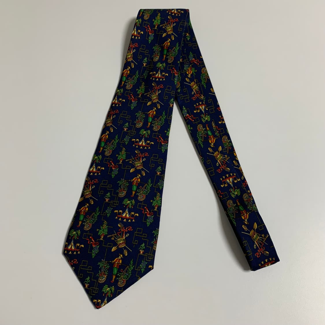 살바토레 페레가모(Ferragamo) 명품넥타이 이태리 100실크 상품이미지8