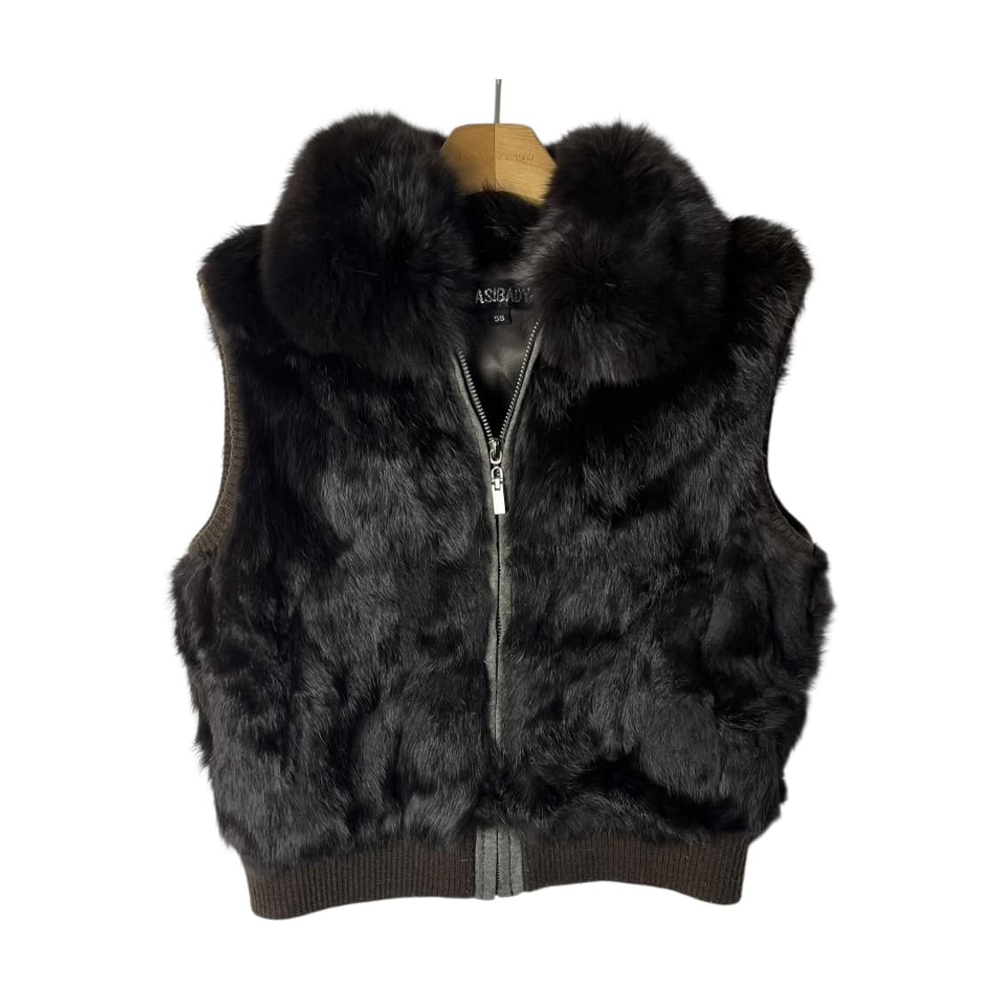 [KASIBADY] 카시바디 폭스/래빗퍼 집업 베스트 상품이미지1