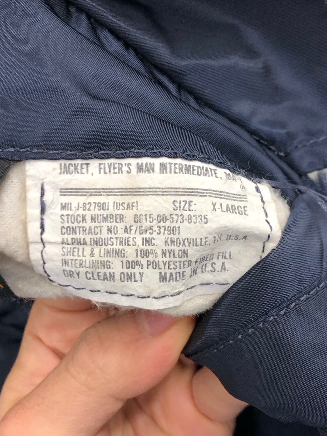 90s 알파 인더스트리 리버시블 ma-1 상품이미지5