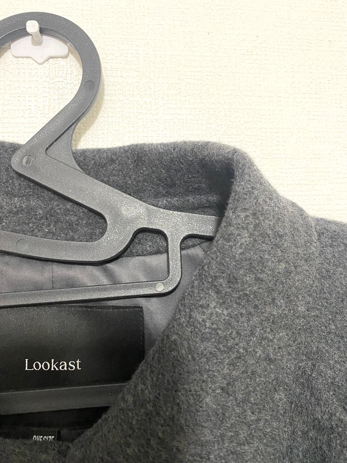 룩캐스트 리앤 울 핸드메이드 하프 코트25FW  상품이미지6