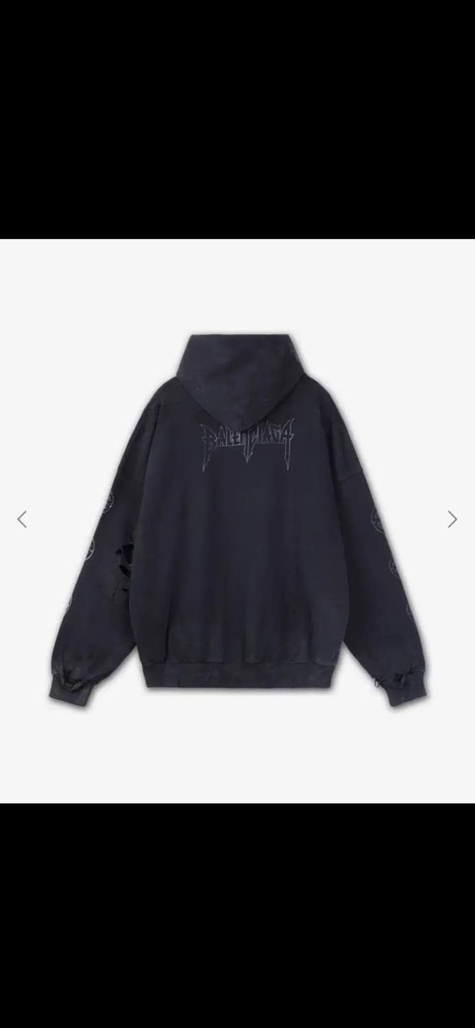 발렌시아가 파리스문 후드 논 포켓 오버사이즈 팝니다 상품이미지2