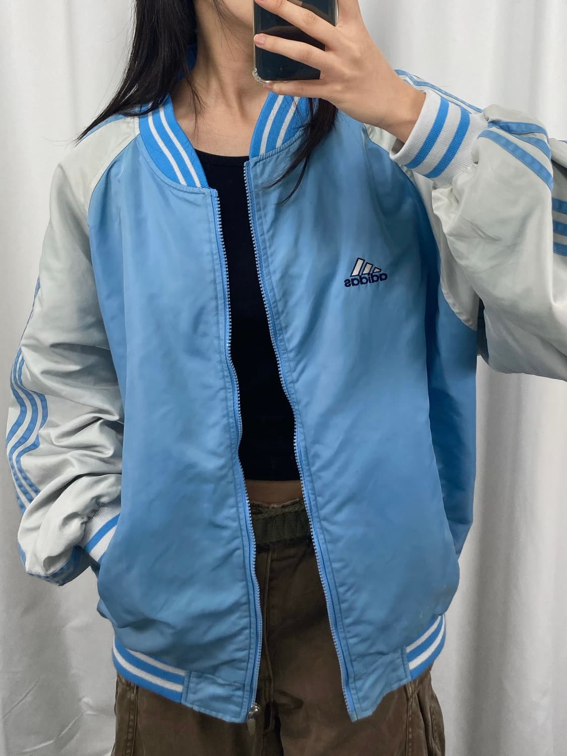 아디다스 올드스쿨 블루종 자켓 상품이미지2