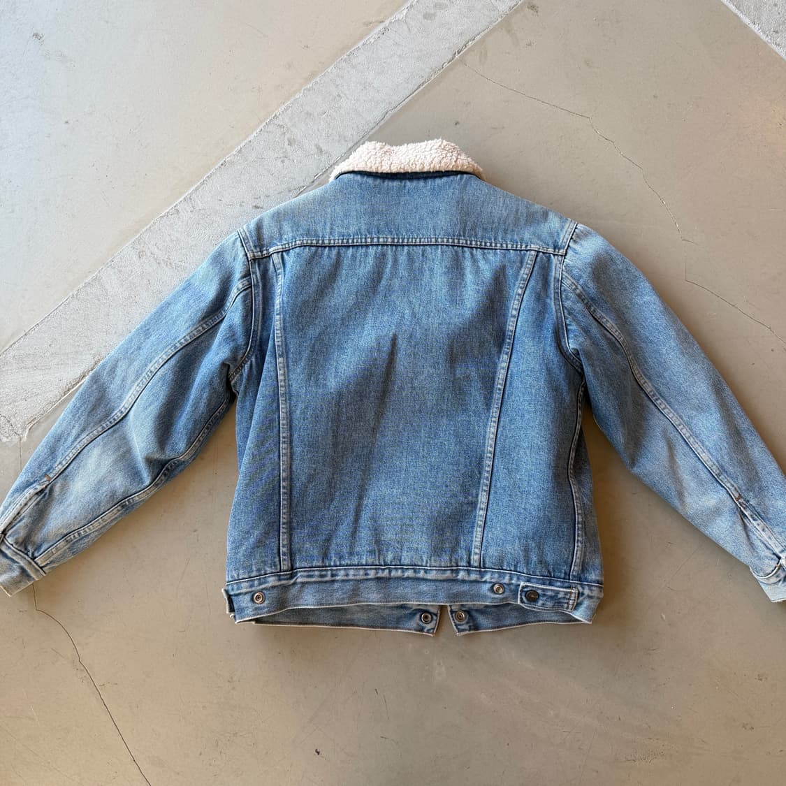 85s 리바이스 오렌지탭 쉐르파 트러커 자켓 상품이미지6