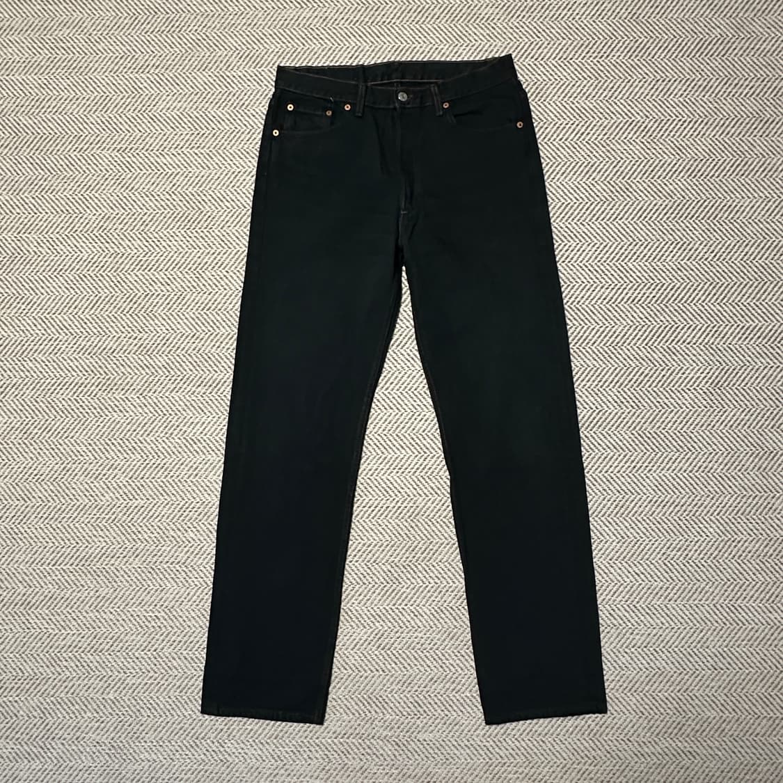 LEVI'S 501 90's usa made black denim 상품이미지1