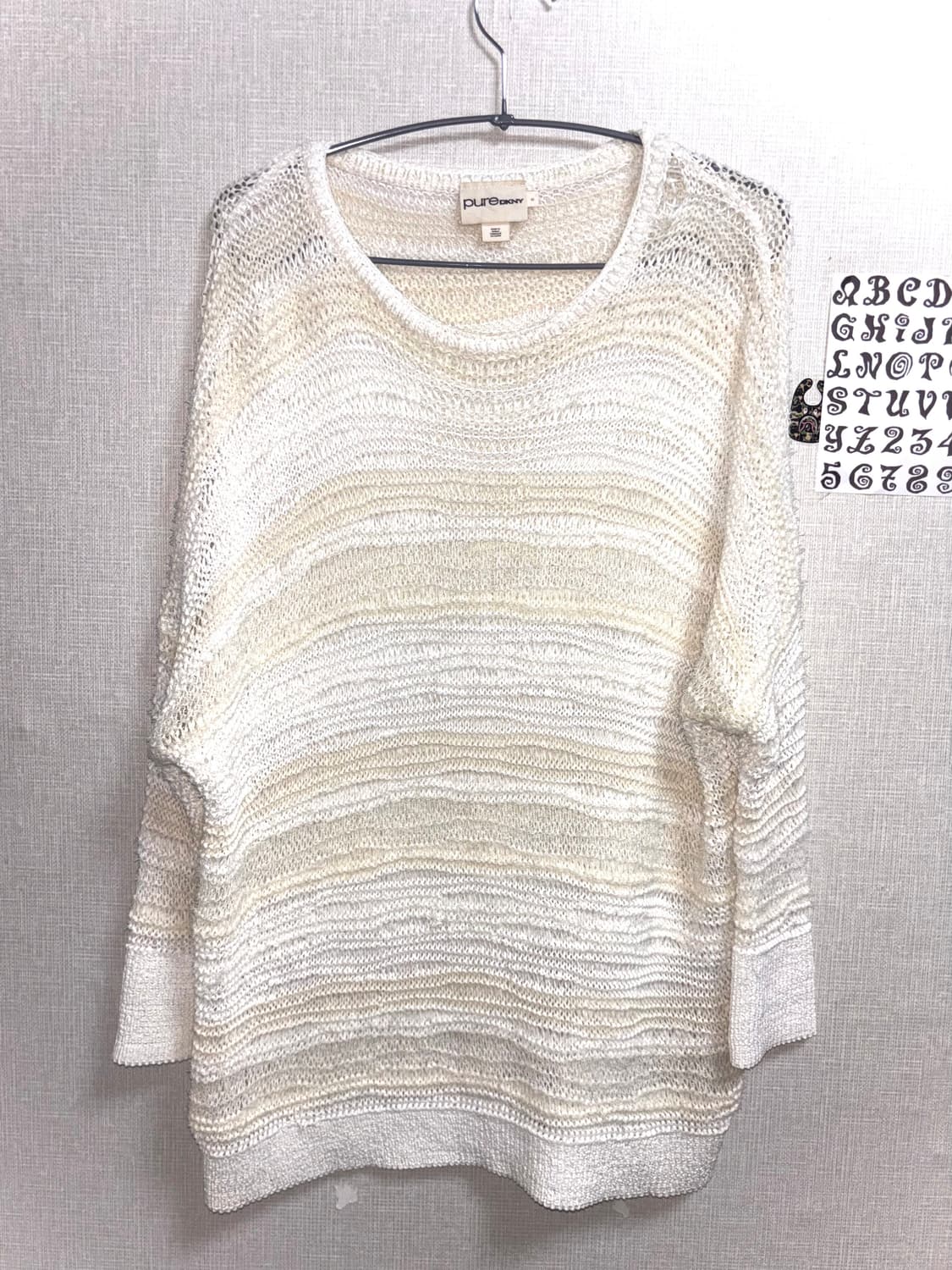 DKNY 빈티지 크로셰 여름 니트  상품이미지1