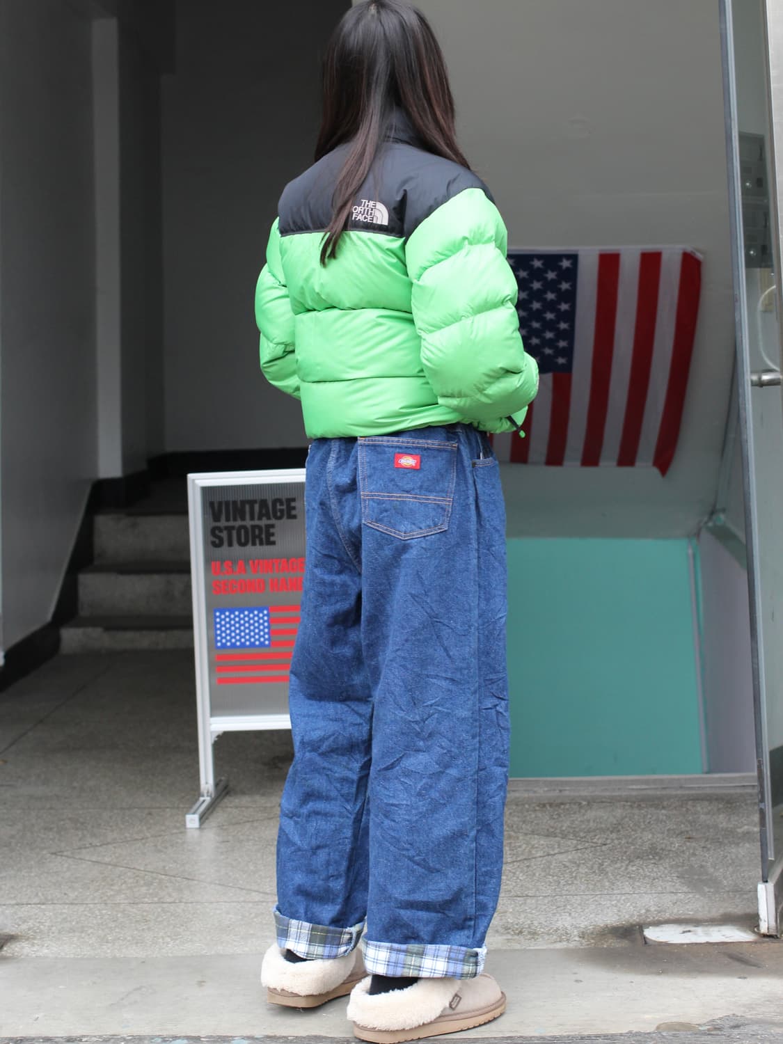 디키즈 00s 블랭킷 워크팬츠 상품이미지1