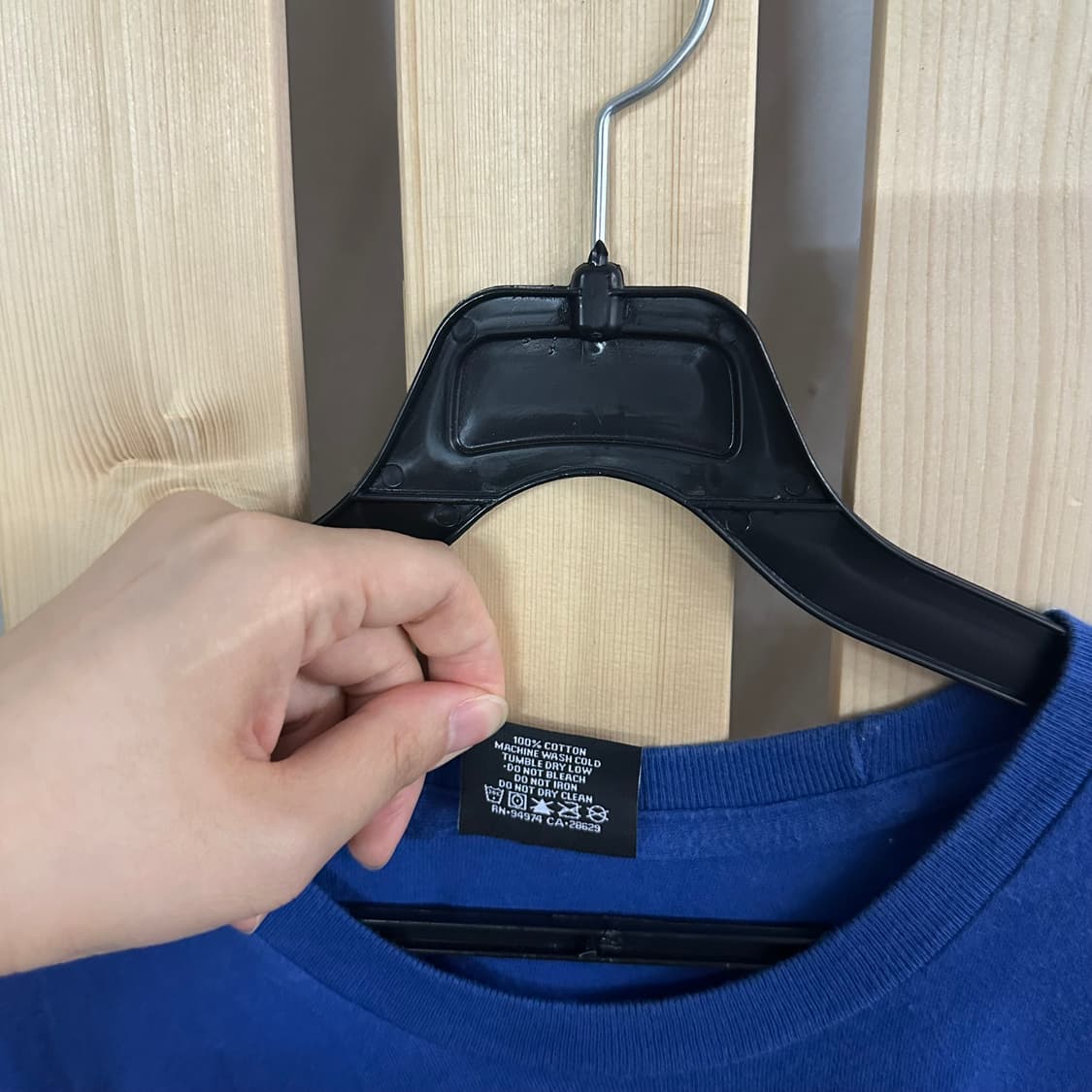 (S) 스투시 반팔 티셔츠 블루 상품이미지5
