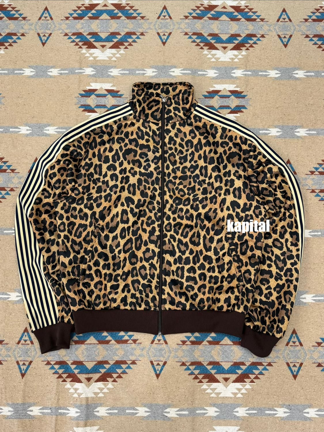 [2][M] 캐피탈 스무스 저지 레오파드 스턴트맨 앤 우먼 트랙 자켓 상품이미지1
