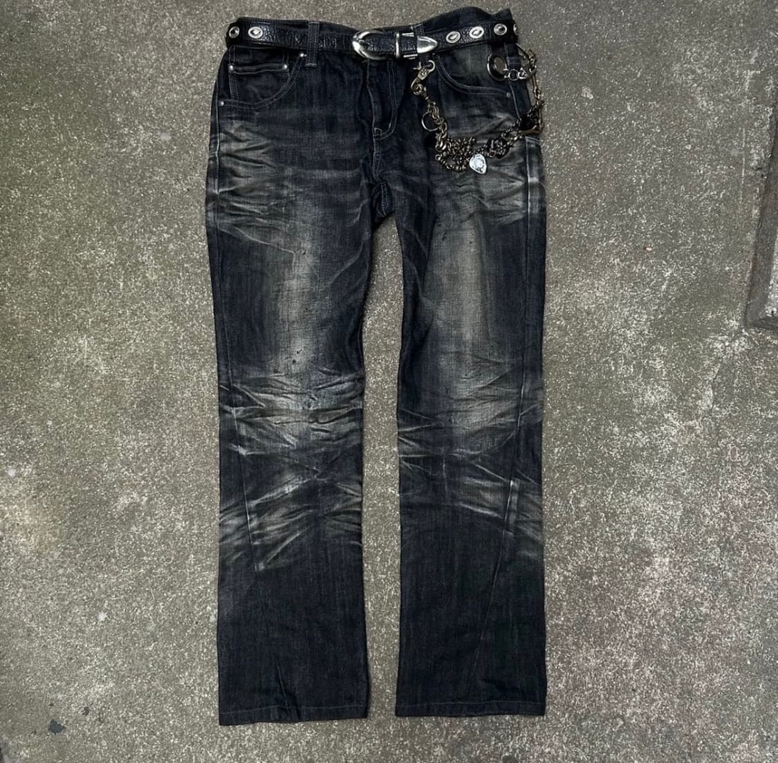 *아카이브* 토네이도마트 워싱 데님팬츠 상품이미지2