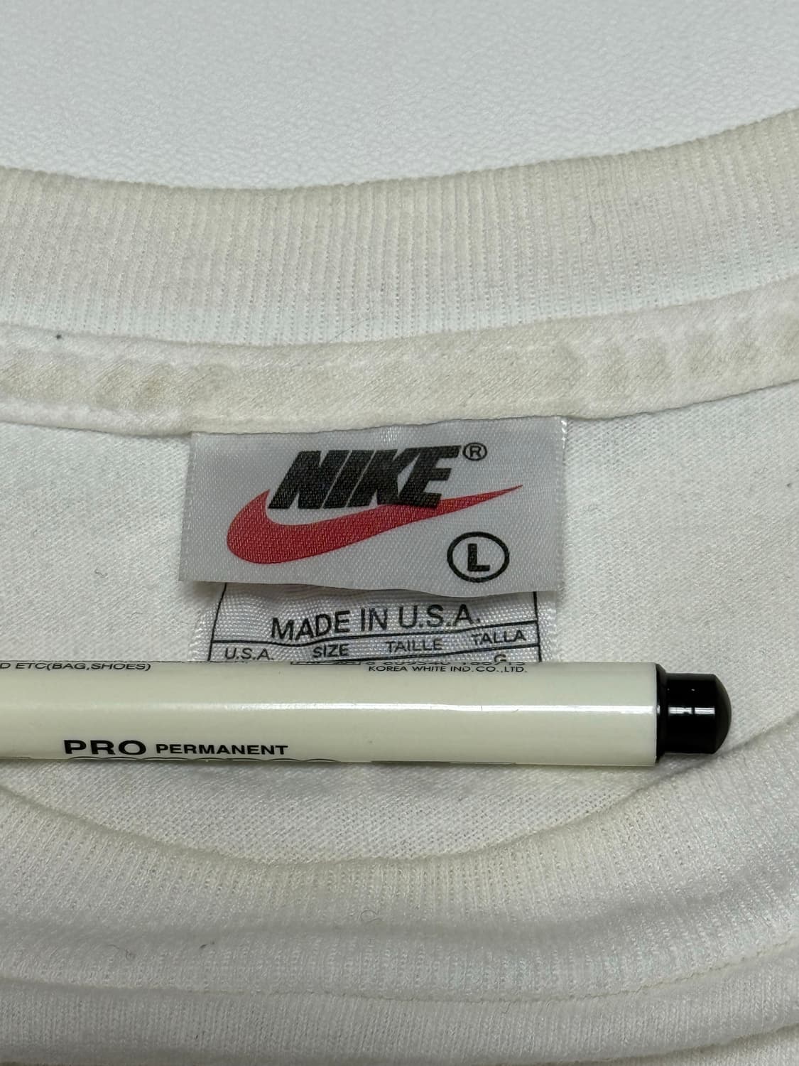 90s usa 나이키 빅스우시 로고 반팔 티셔츠 상품이미지3