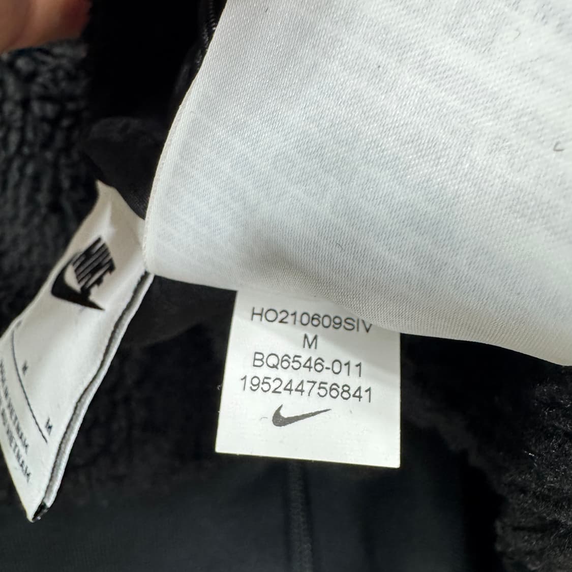 M 나이키 빅로고 스우시 리버시블 풀집 재킷 상품이미지5