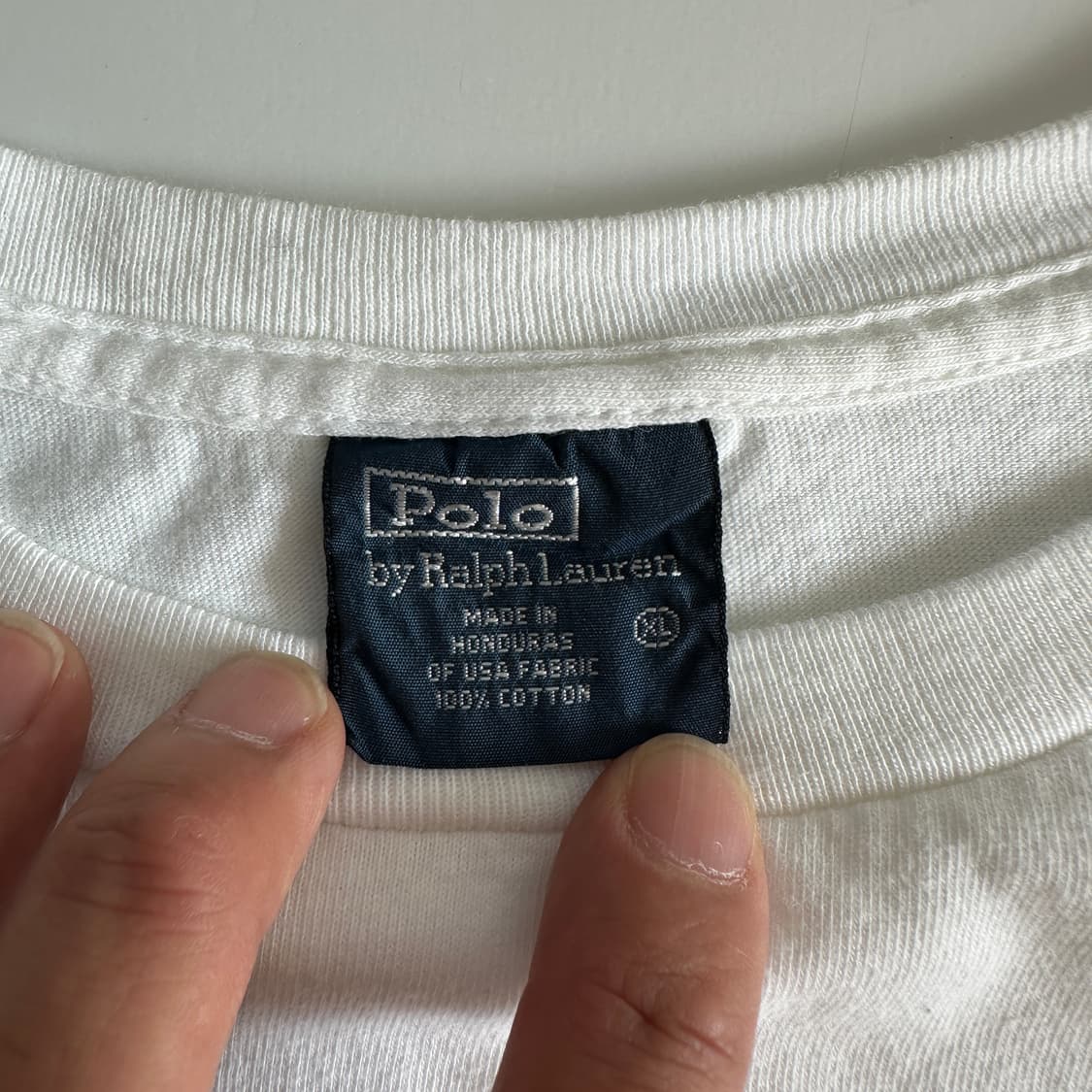 Polo 폴로 랄프로렌 90‘s POLO 화이트 반팔티 상품이미지5