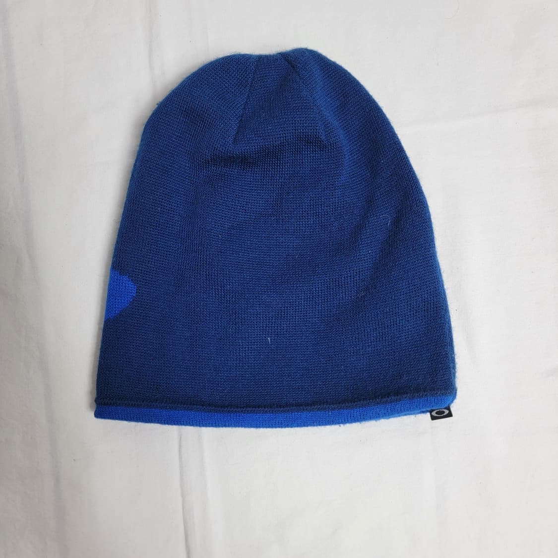 오클리 빅로고 니트 비니 블루 상품이미지3