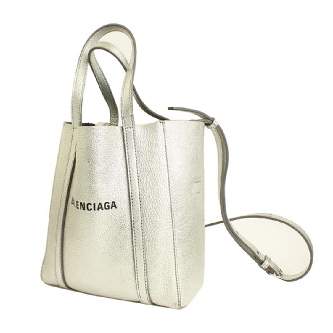 발렌시아가 에브리데이 메탈그레이 미니 토트 겸 크로스백 상품이미지2