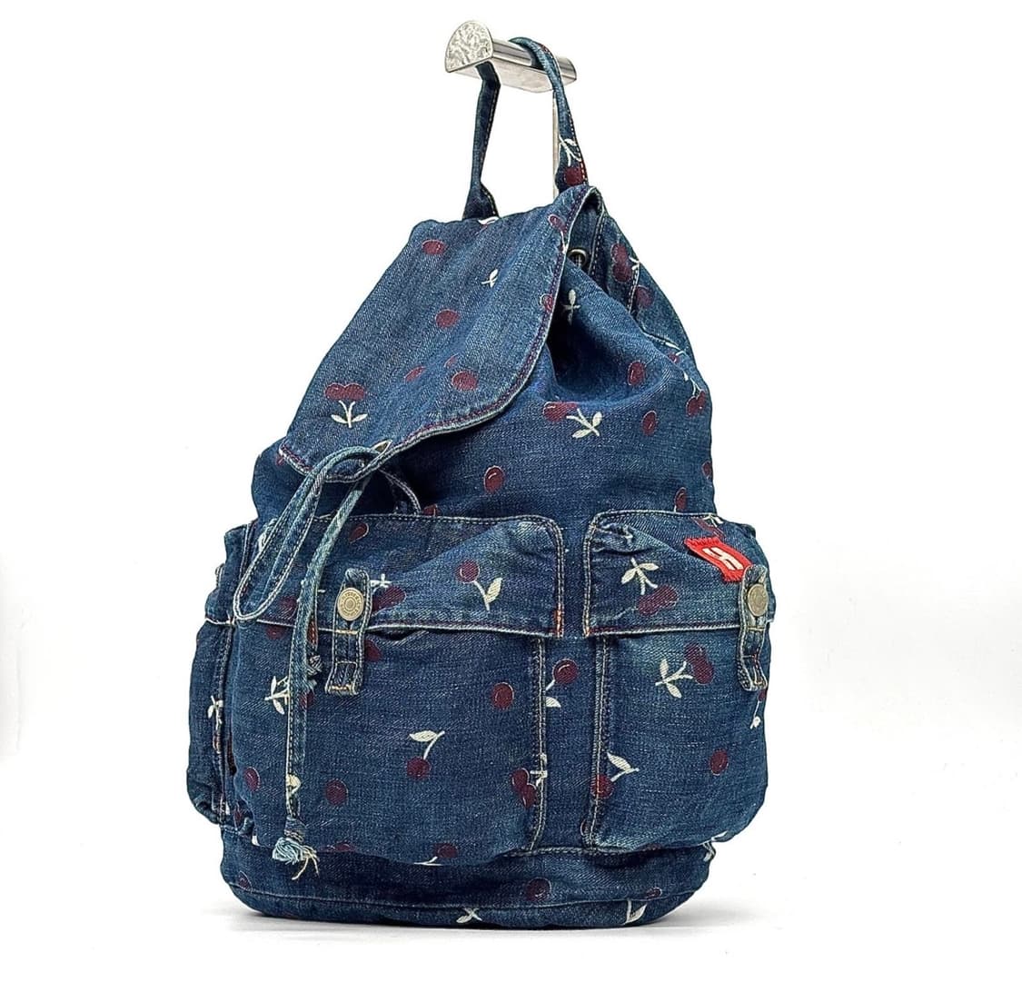 Hysteric glamour 히스테릭글래머 데님 체리 백팩 상품이미지8
