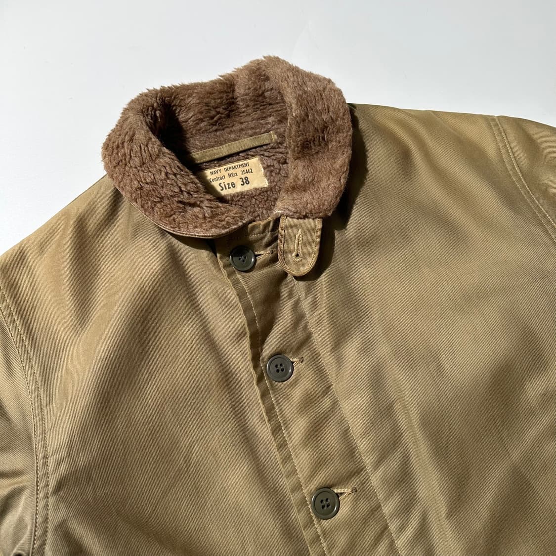 리얼맥코이 90‘s 초판 N-1 덱자켓 상품이미지3