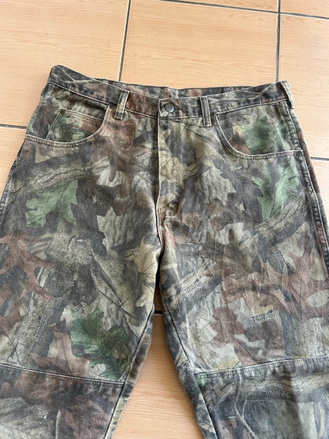 90‘s 랭글러 리얼트리 더블니팬츠 36(35) 상품이미지2