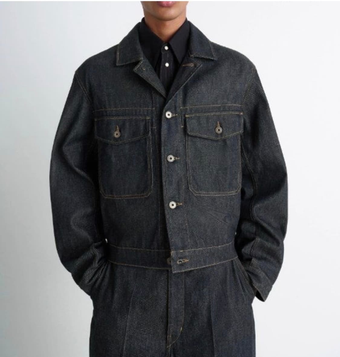 [48] 르메르 데님 25FW 트러커 자켓 슬레이트(인디고) 상품이미지4