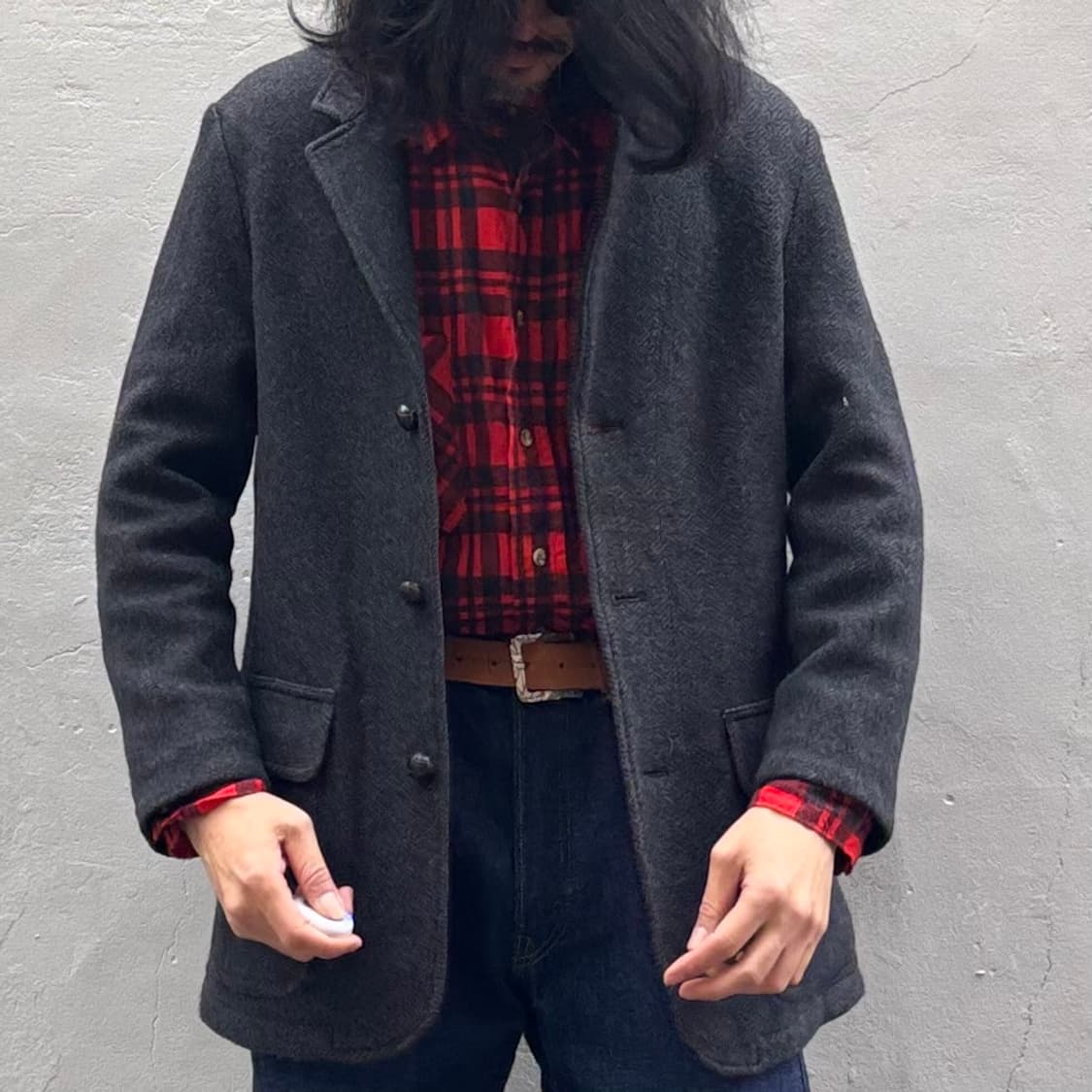 올드 폴로 랄프로렌 해링본 울 자켓 상품이미지10