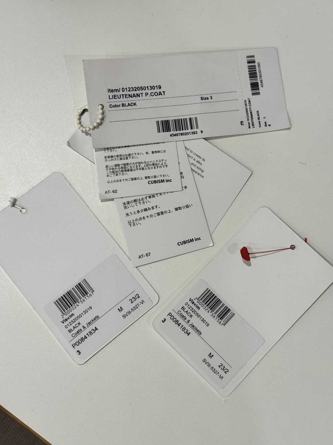 비즈빔 Lieutenant 피코트 3 블랙 상품이미지4