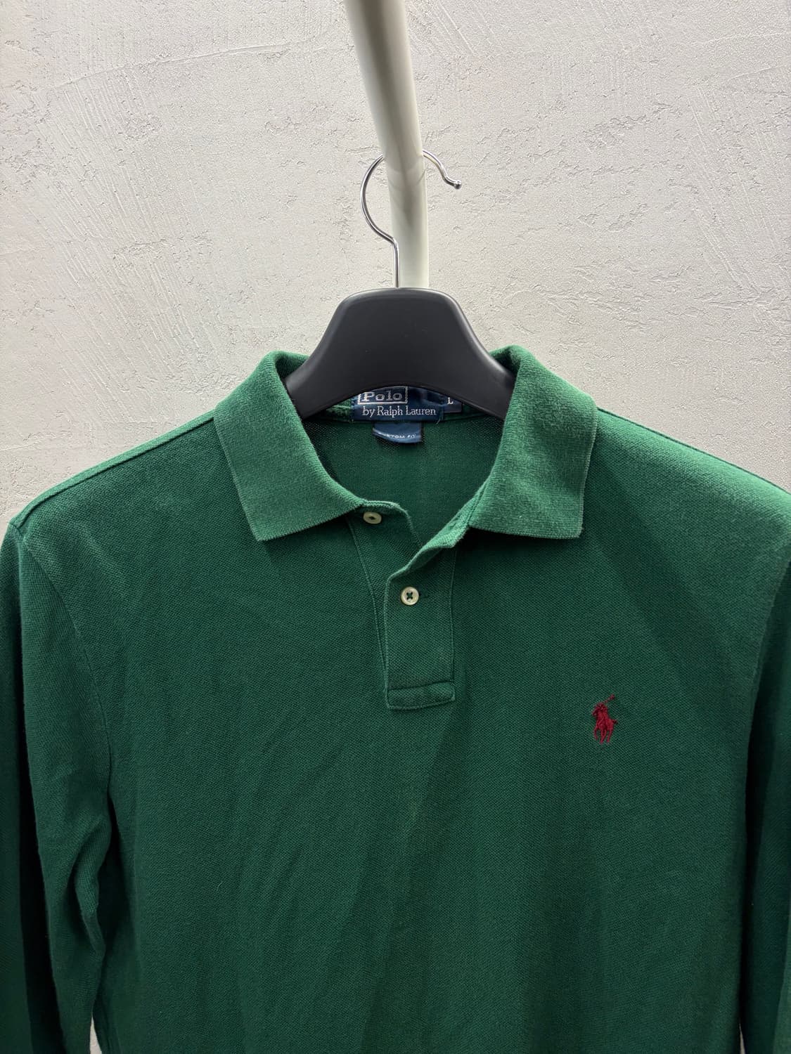 폴로 랄프로렌 긴팔 카라티 그린  L 상품이미지3
