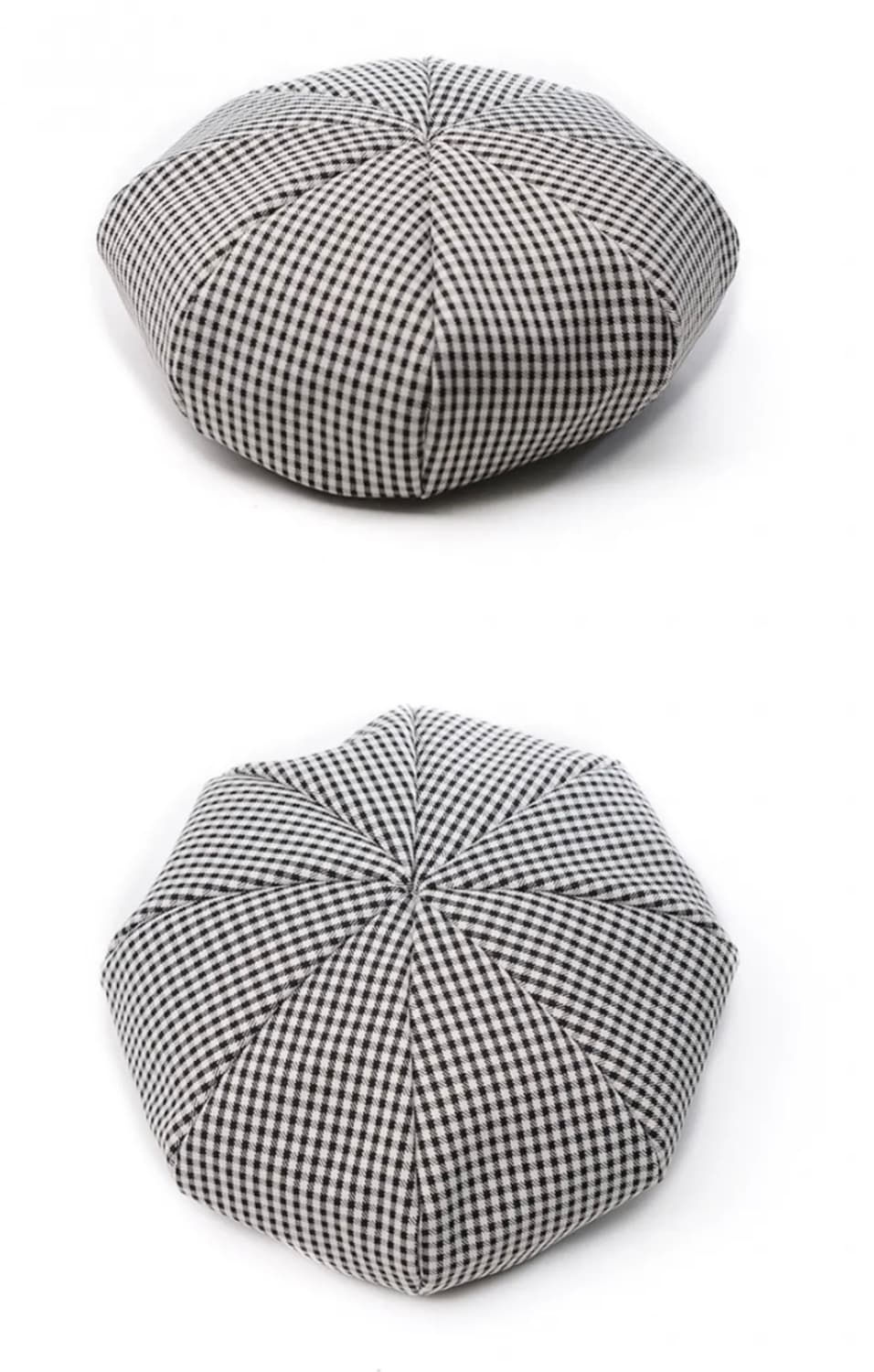 MILLIONAIRE HATS & CO 밀리어네어 햇/깅엄체크 베레모 상품이미지4