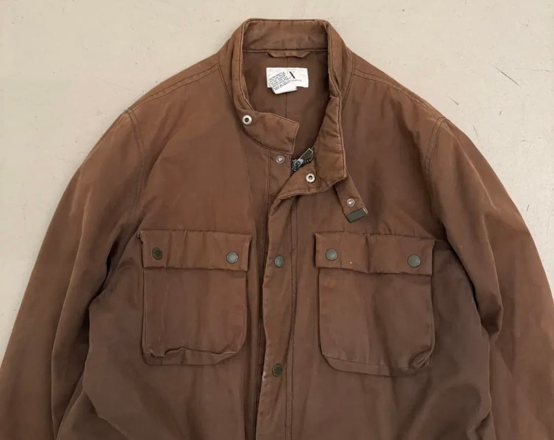 아르마니 넥버클 브라운 자켓 상품이미지4